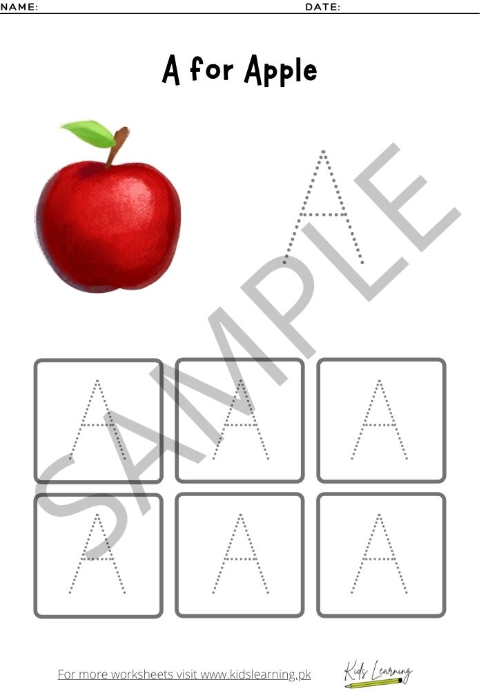 a to z alphabet tracing worksheets kids learning printable pdf